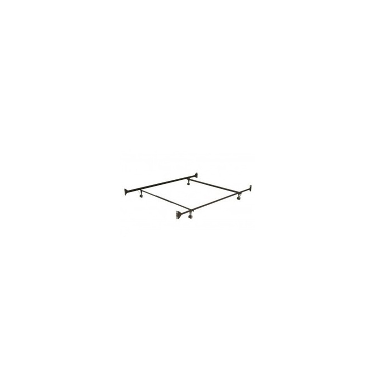 Metal bed base 755 DGL - head and foot
