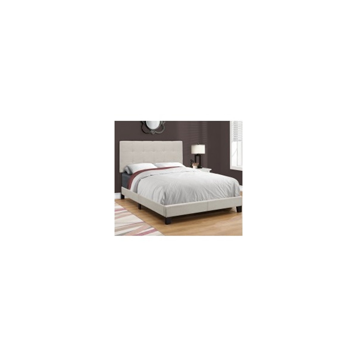 Complete Upholstered Bed 5921