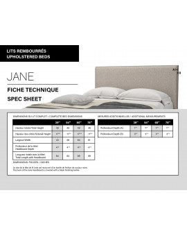 Bed Beaudoin Jane 49''