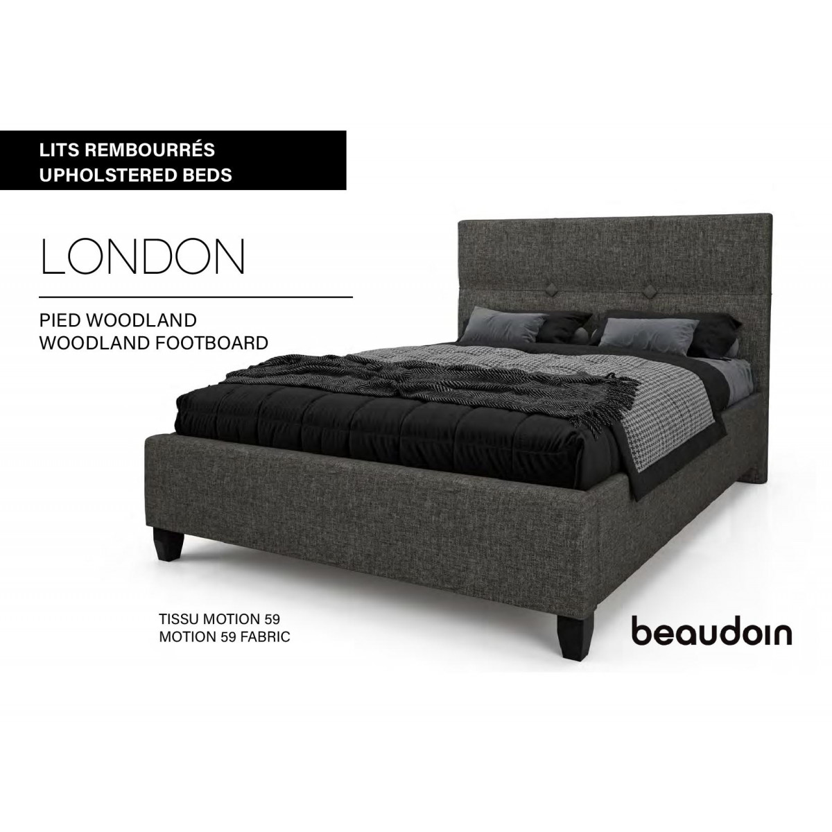 Bed Beaudoin London 49''