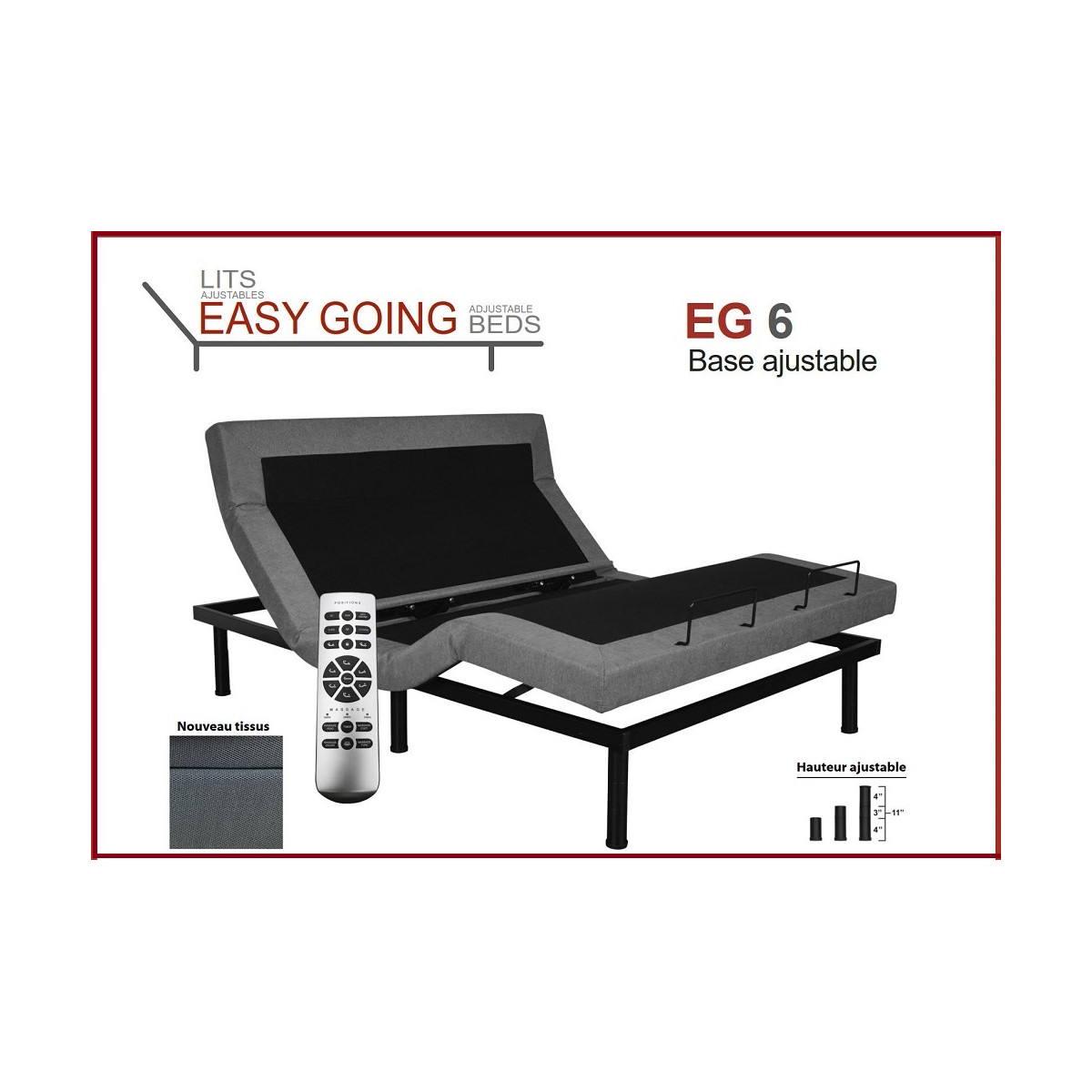 Smart Flex 600 Electric Adjustable Bed