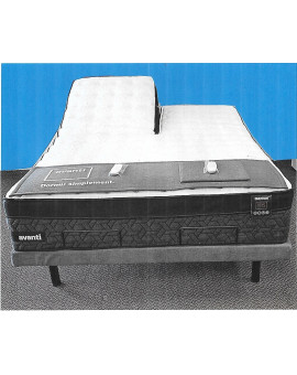 Half duo adjustable bed with Emotion mattress