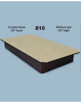 Platform Bed 810 - 10 ''